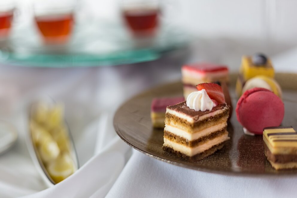 Drake Afternoon Tea Dessert at The Drake Oak Brook