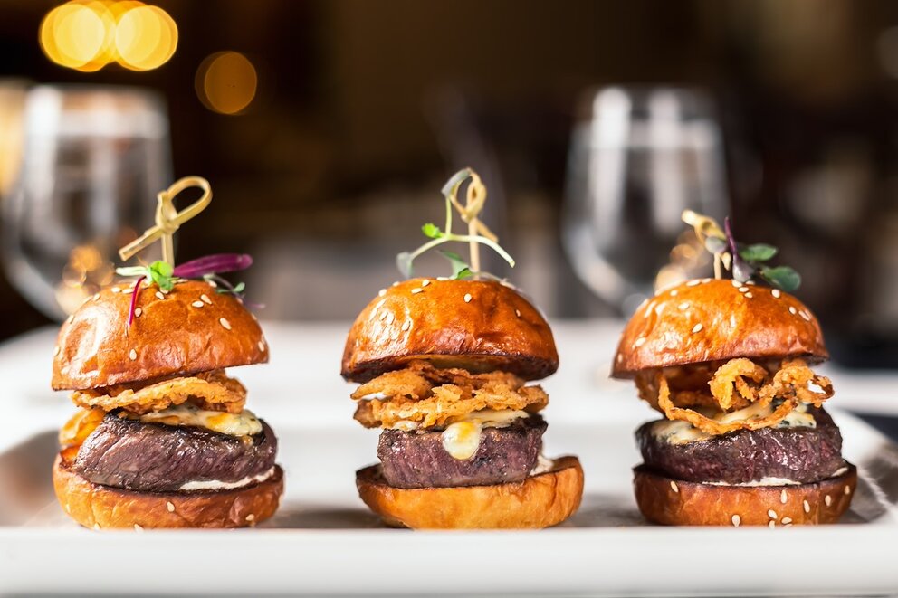 Sliders at The Drake Oak Brook