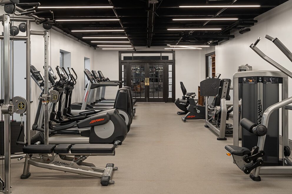 Fitness Center of our Oak Brook hotel