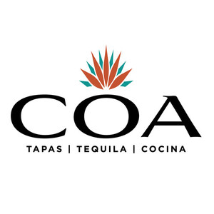 a logo with a flower