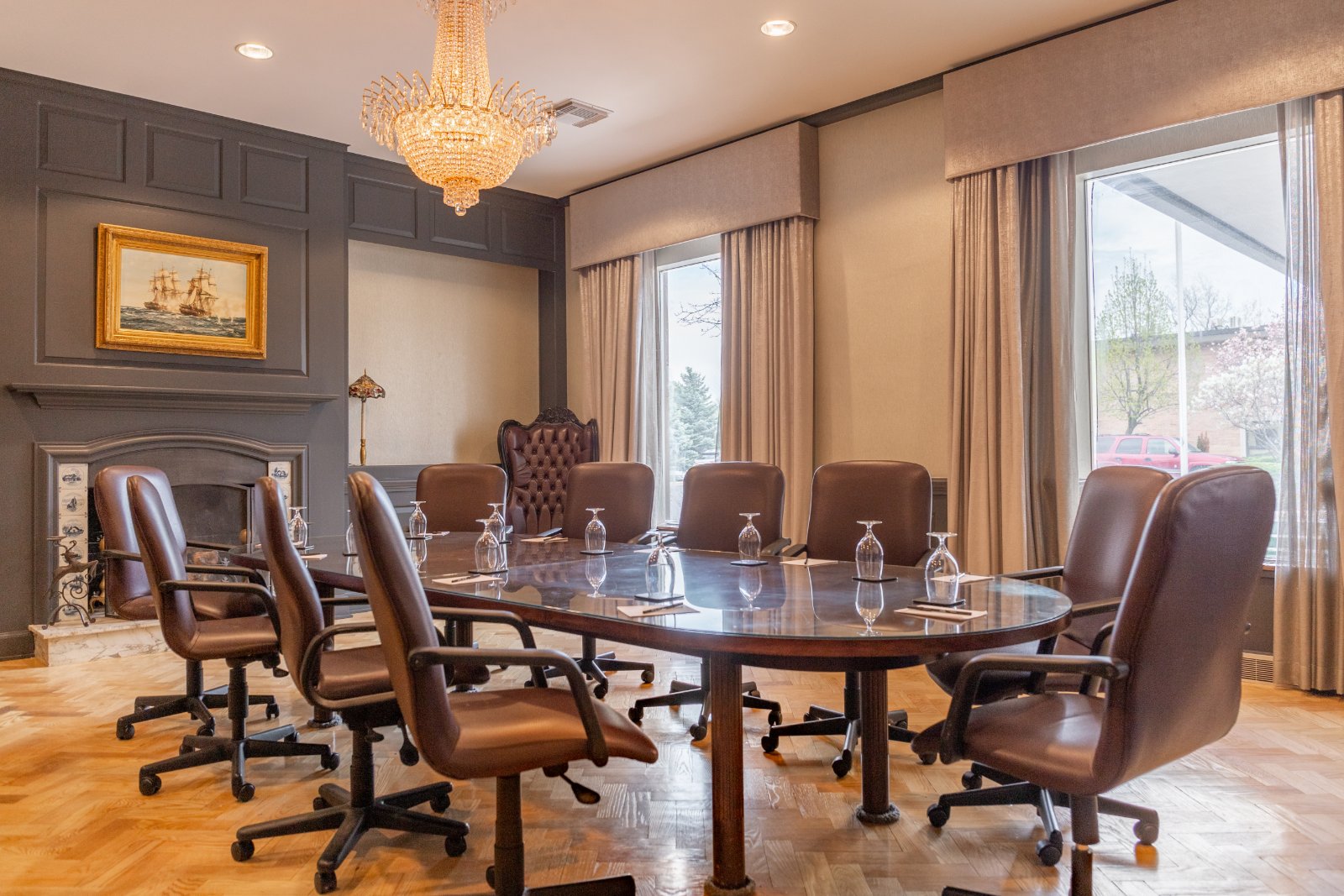 Boardroom at The Drake Oak Brook